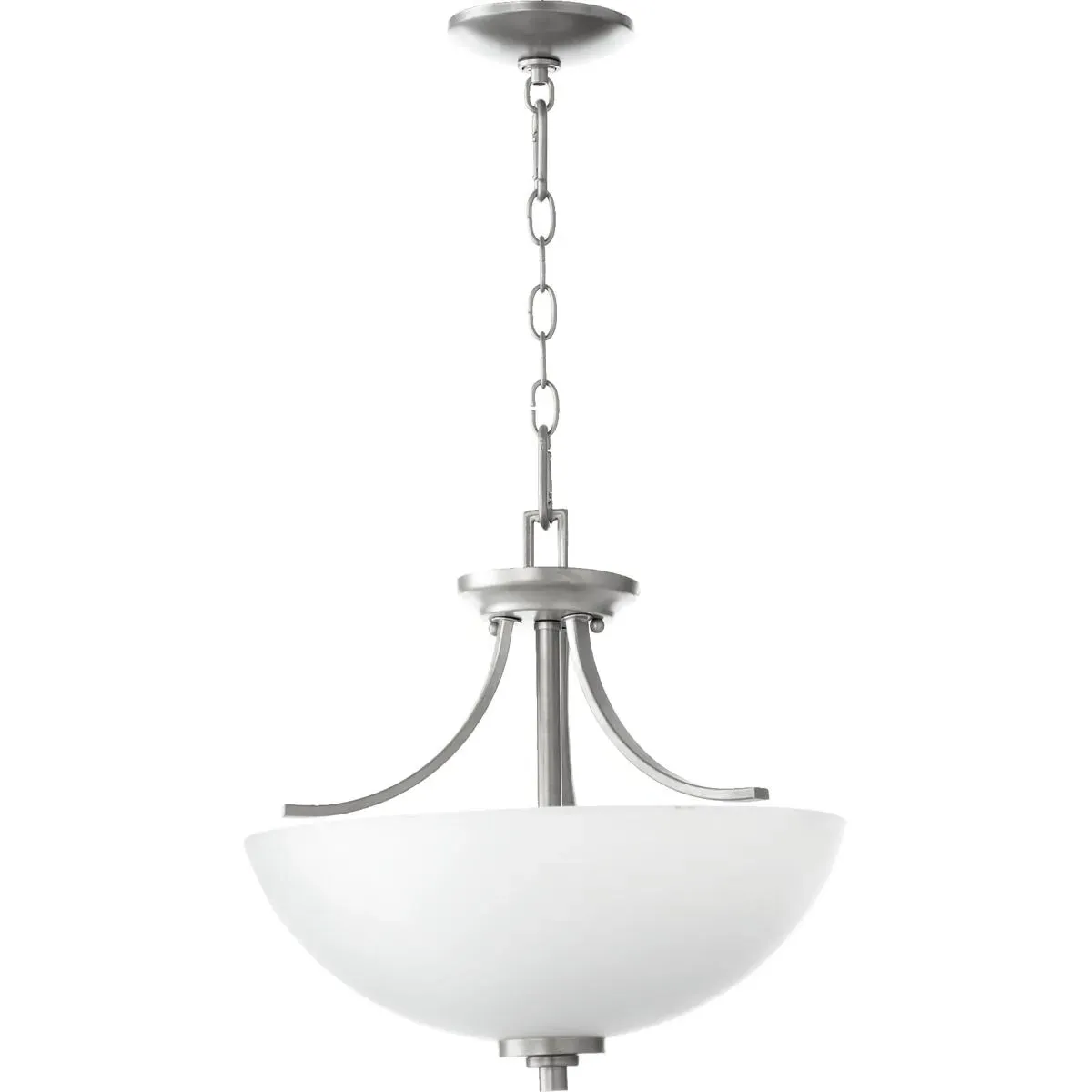 Quorum Reyes 3-Light Dual Mount Ceiling Light - Classic Nickel product