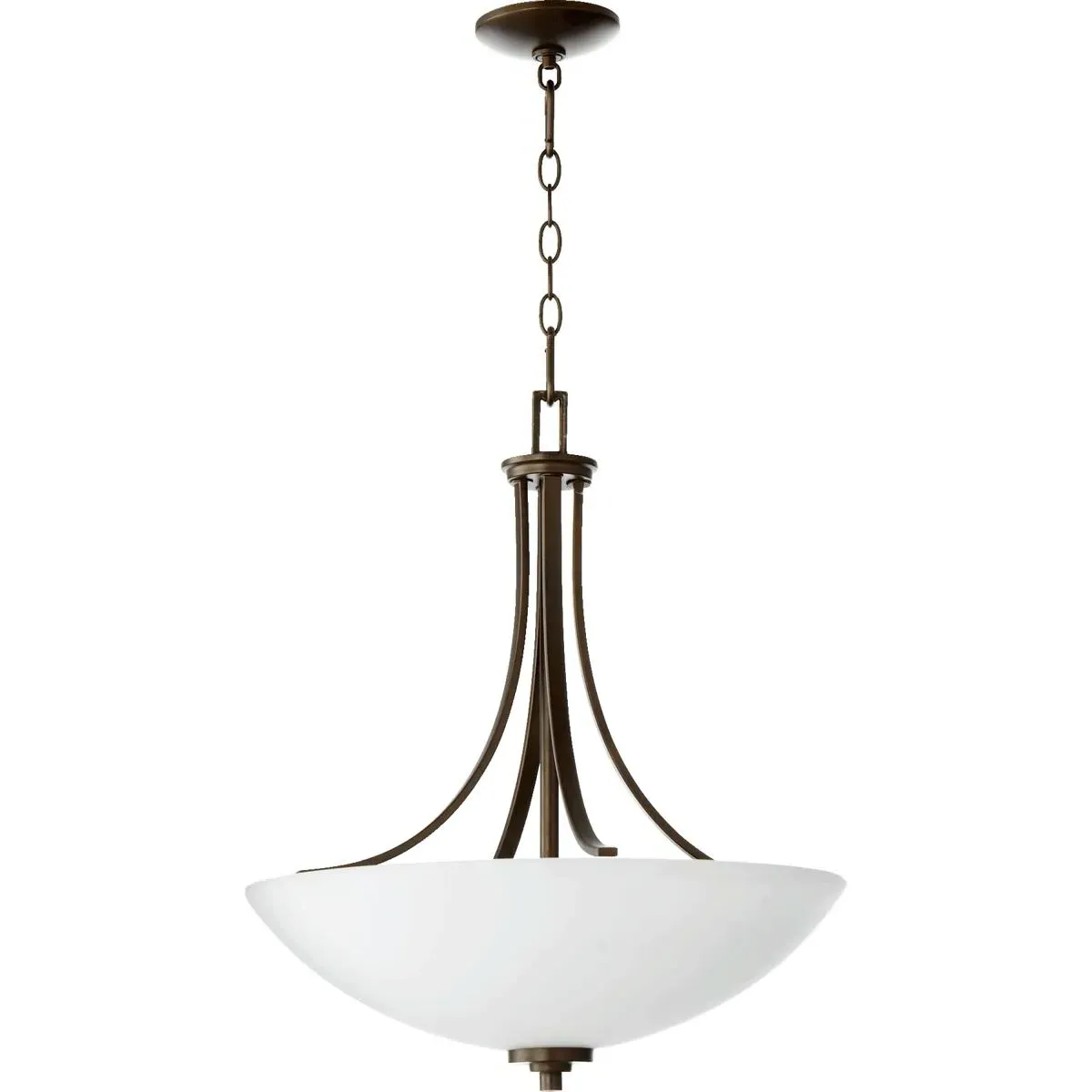 Quorum Reyes 4-Light Pendant Ceiling Light - Oiled Bronze product