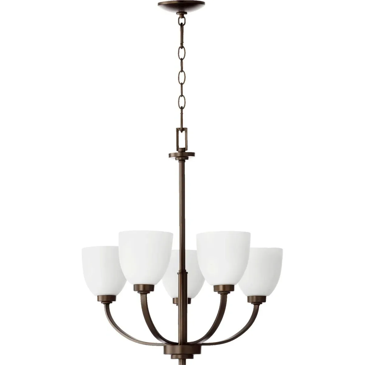 Quorum Reyes 5-Light Chandelier - Oiled Bronze product