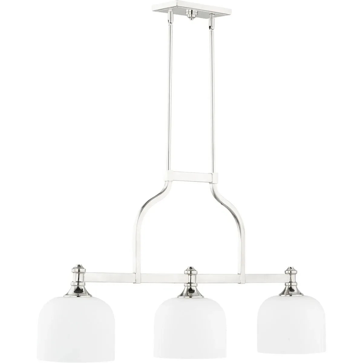 Quorum Richmond 3-Light Island Light - Polished Nickel product