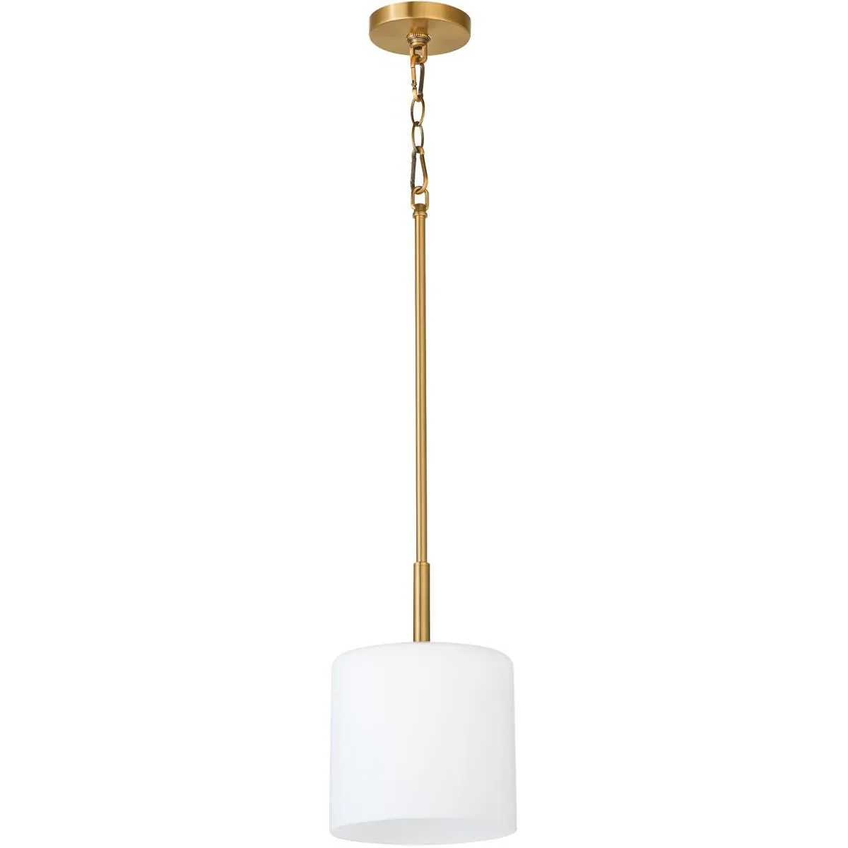 Quorum Rutherford 1-Light Pendant - Brushed Brass product