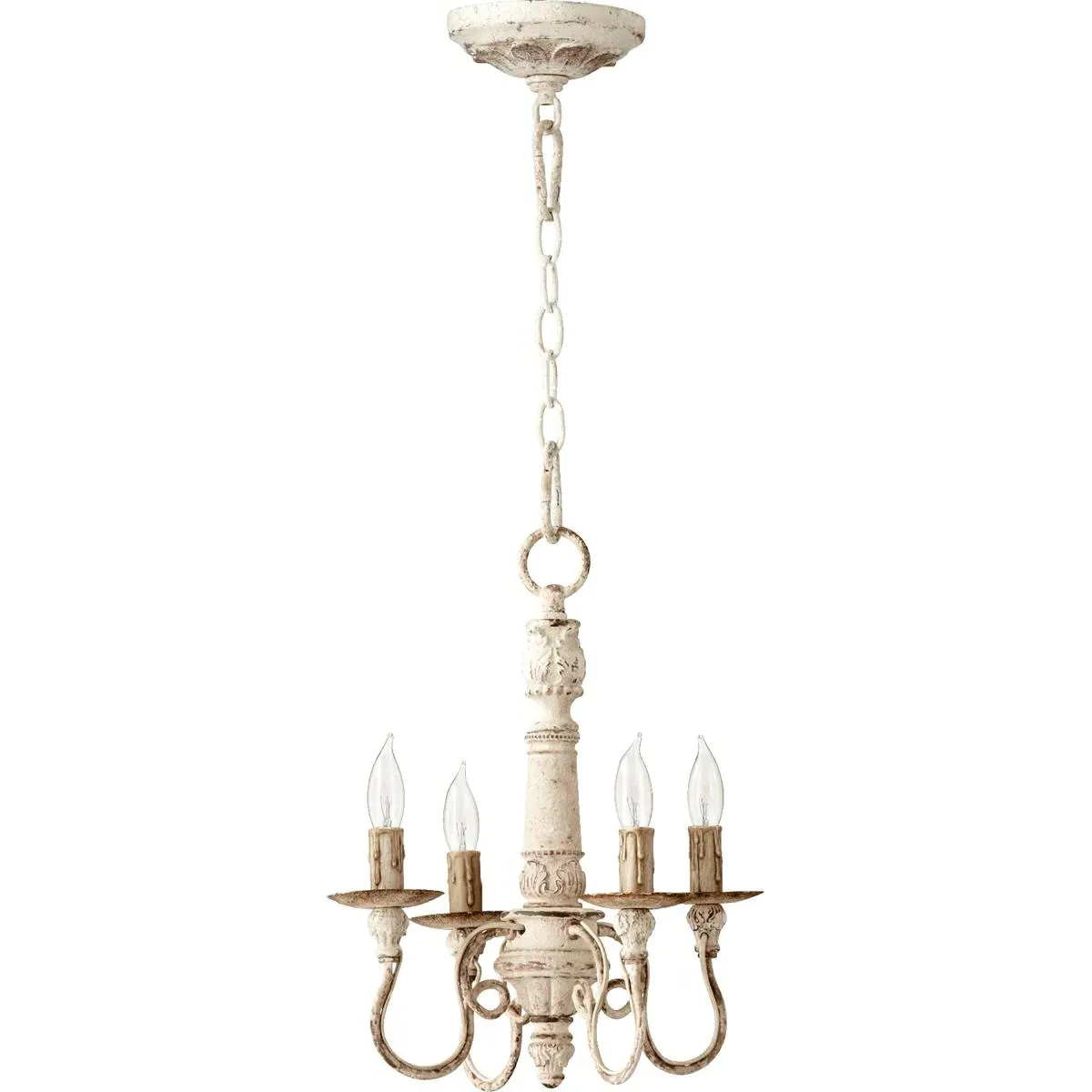 Quorum Salento 4-Light Mini Chandelier - Persian White product