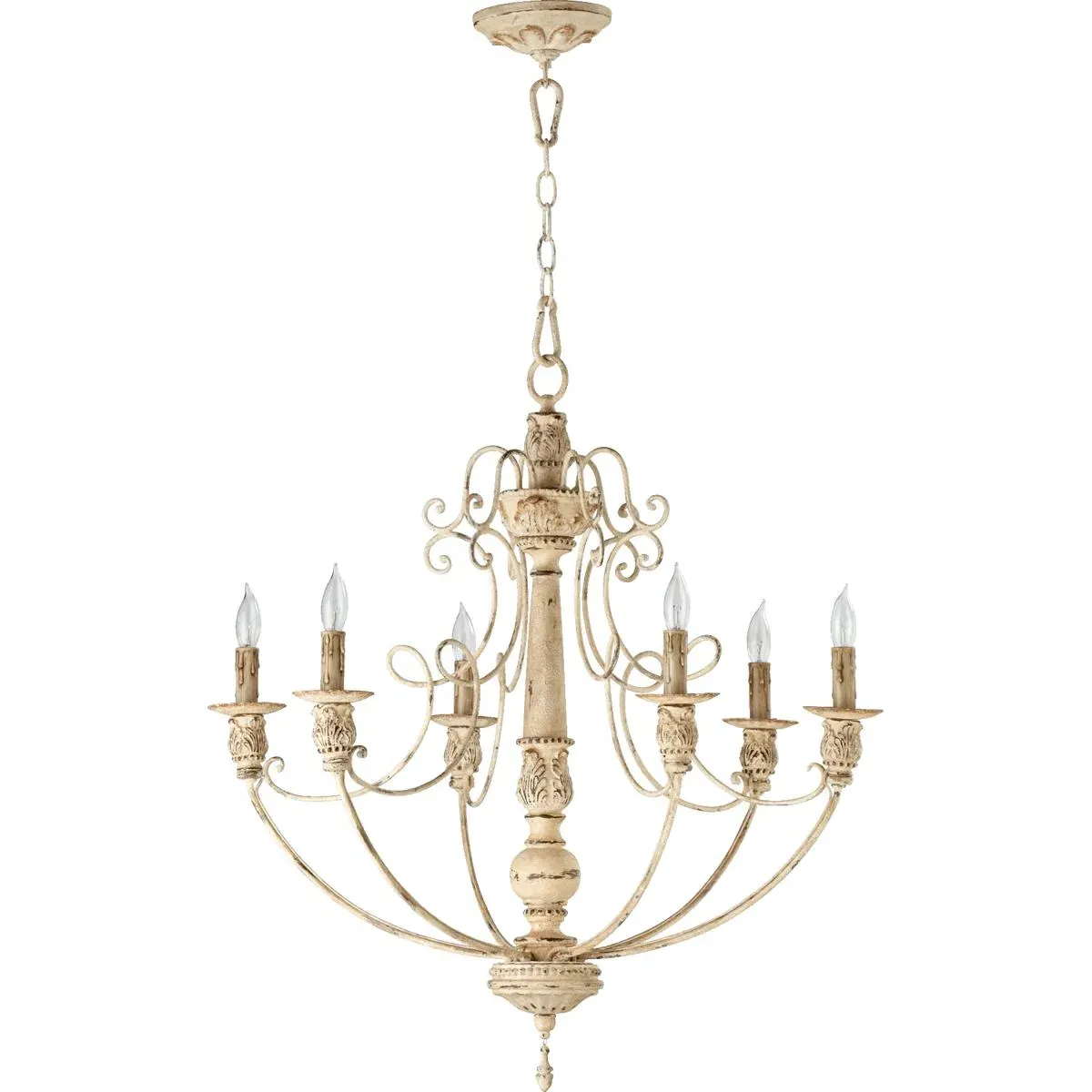 Quorum Salento 6-Light Chandelier - Persian White product