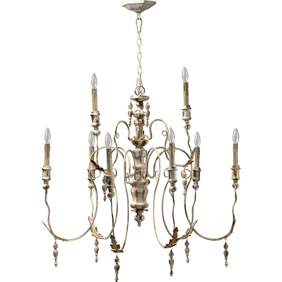 Quorum Salento 9-Light Chandelier - Persian White product