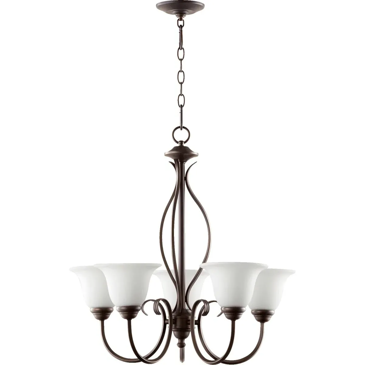 Quorum Spencer 5-Light Chandelier - Oiled Bronze product