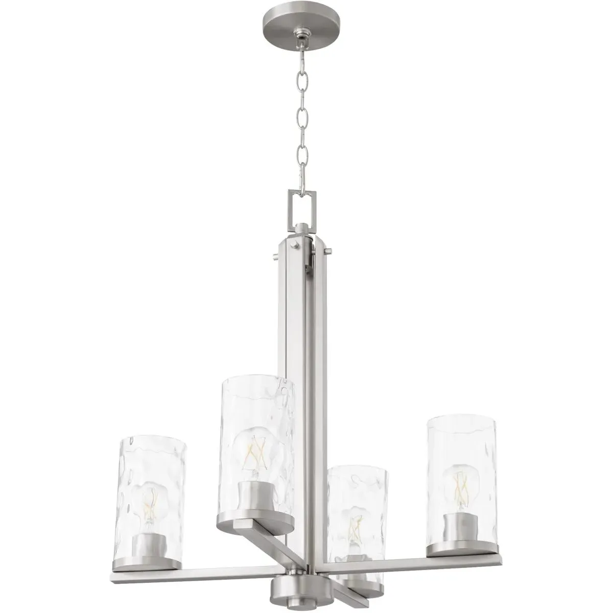 Quorum Steinway 4-Light Chandelier - Satin Nickel product