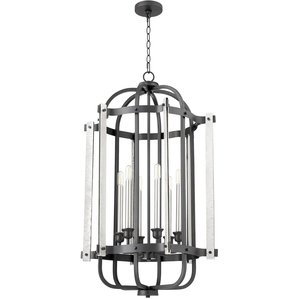 Quorum Two Tone 6-Light Ceiling Light - Noir product
