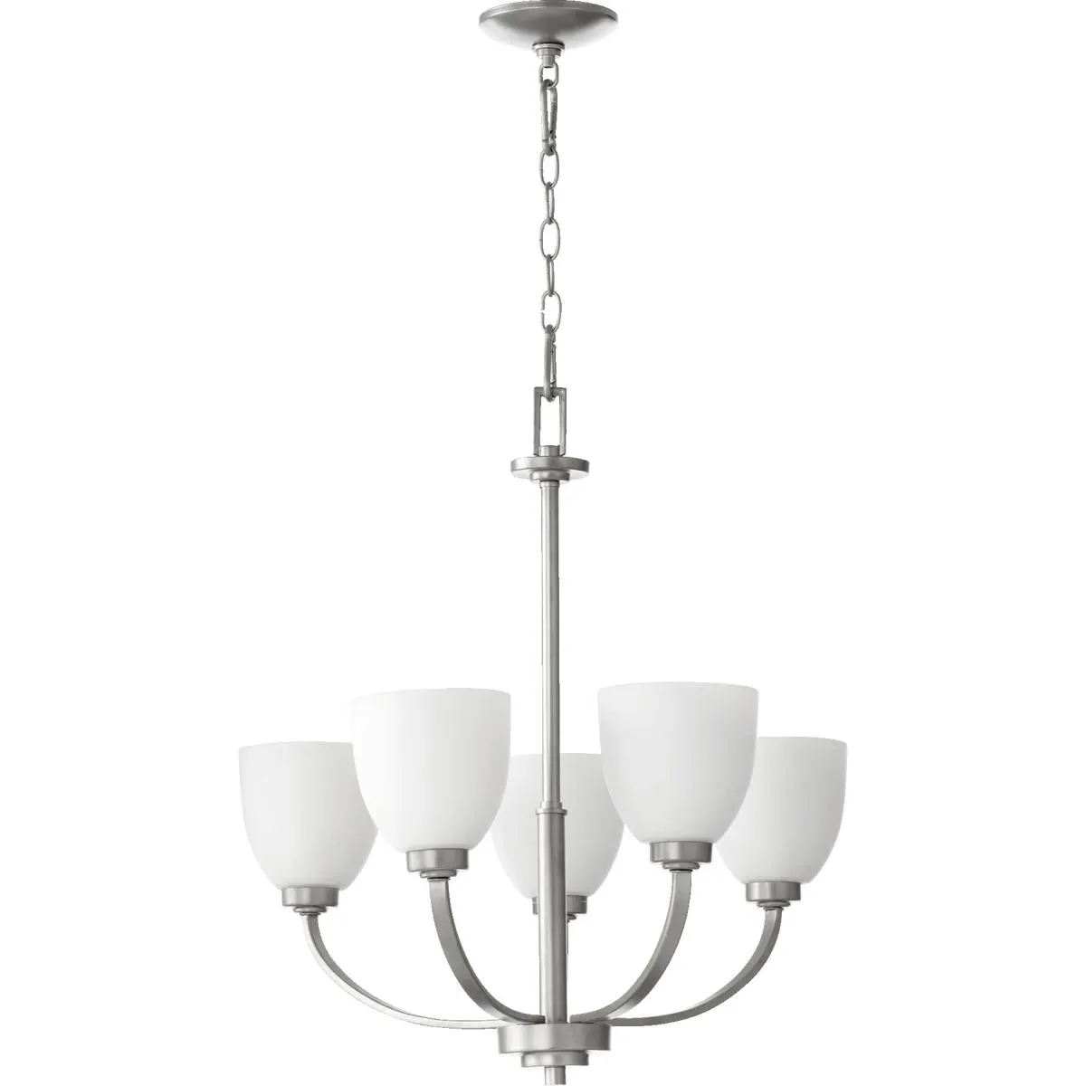 Reyes 5-Light 26 inch Chandelier - Classic Nickel product