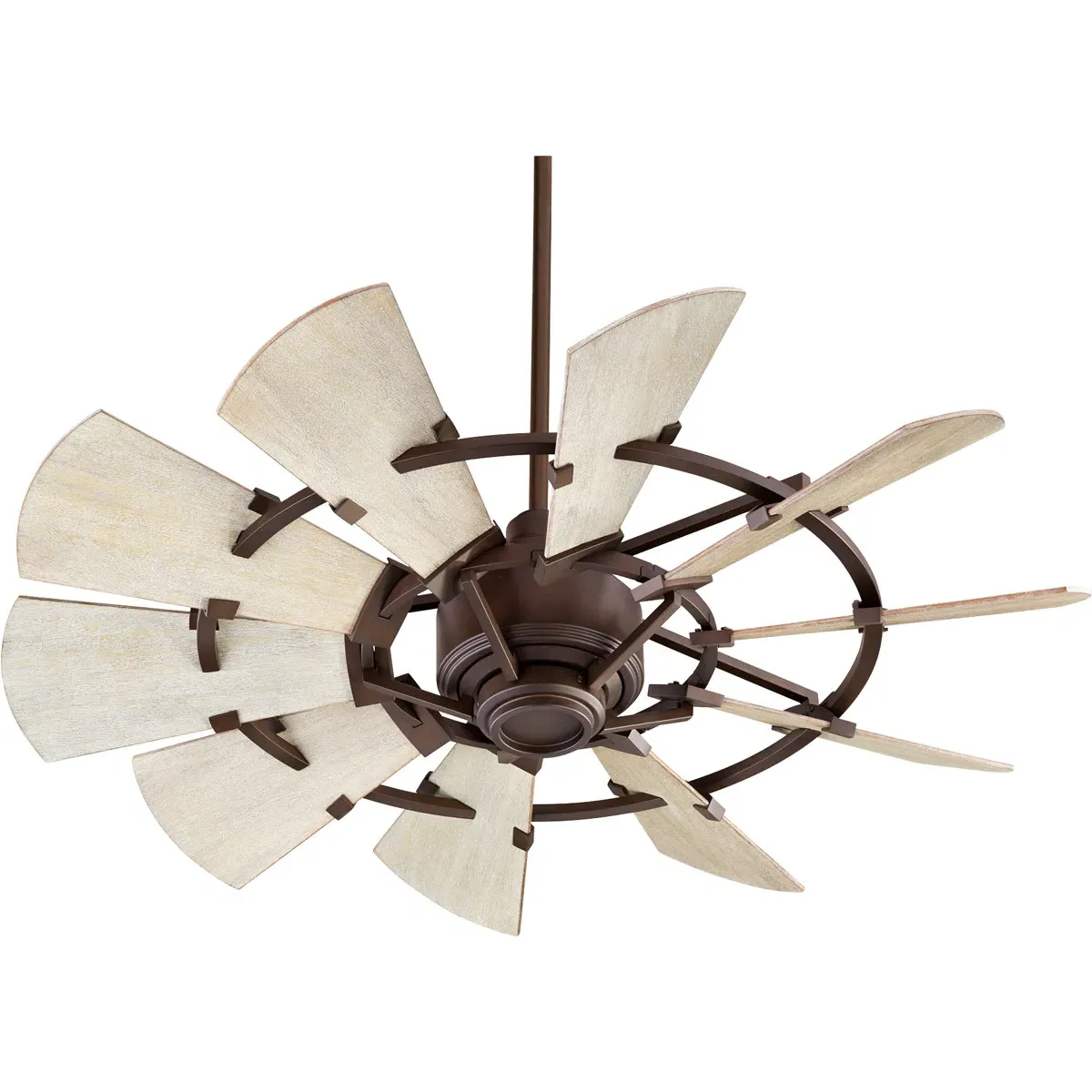 Windmill 44-Inch Ceiling Fan - Oiled Bronze, Weathered Oak Blades product