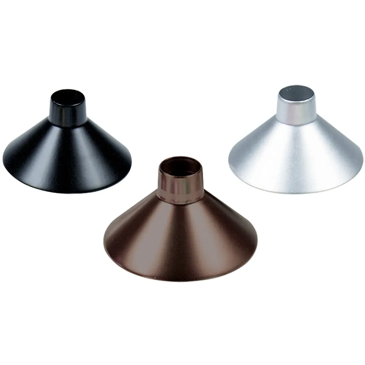 Lil Wok 3 Inch Lamp Shade - Silver, Metal product