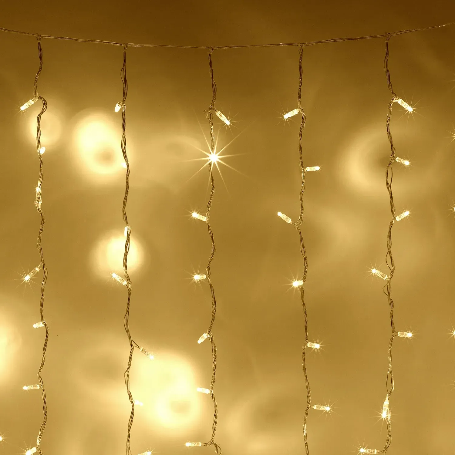 2m x 3m Curtain Lights Connectable - Warm White alternate view