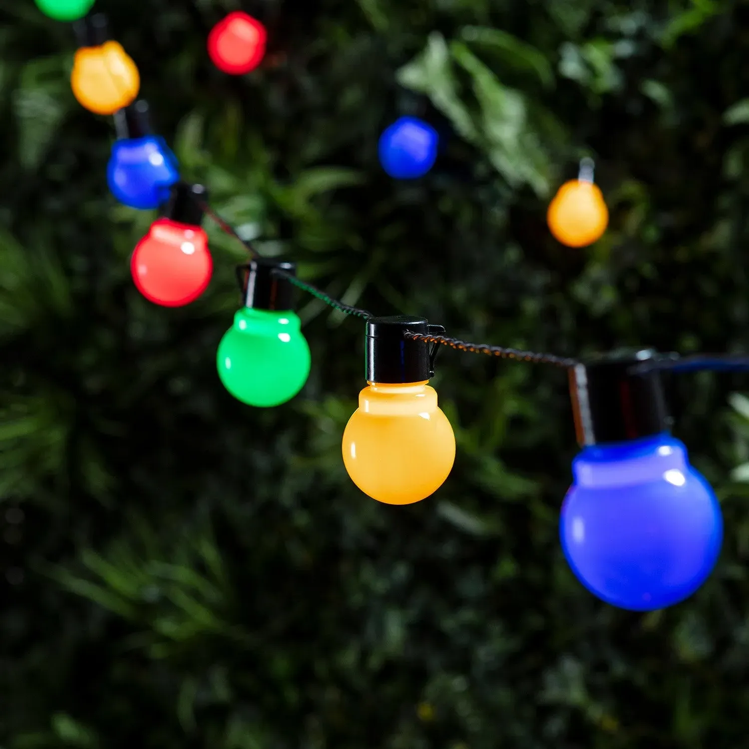 30-Bulb Festoon String Lights - Multi Coloured product