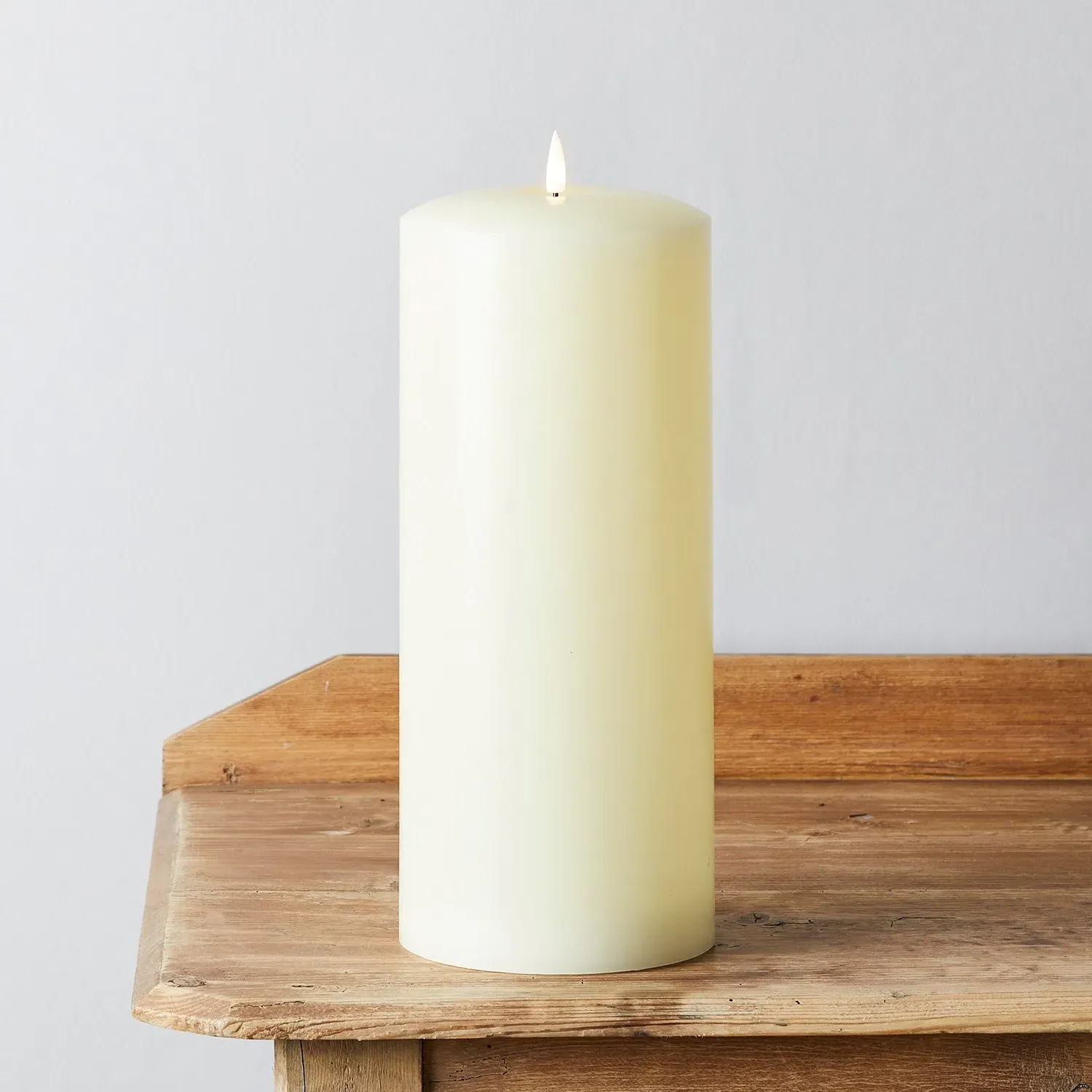 TruGlow LED Chapel Candle with Remote Control - Ivory, Real Wax product