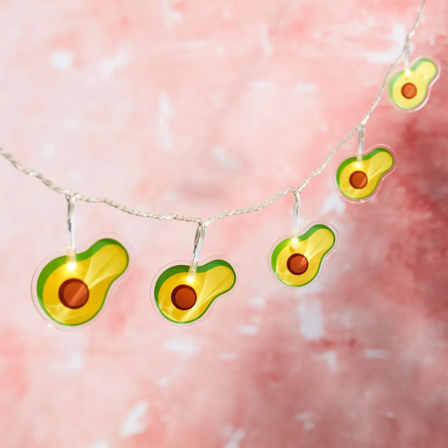 12 Avocado Fairy Lights - Warm White product