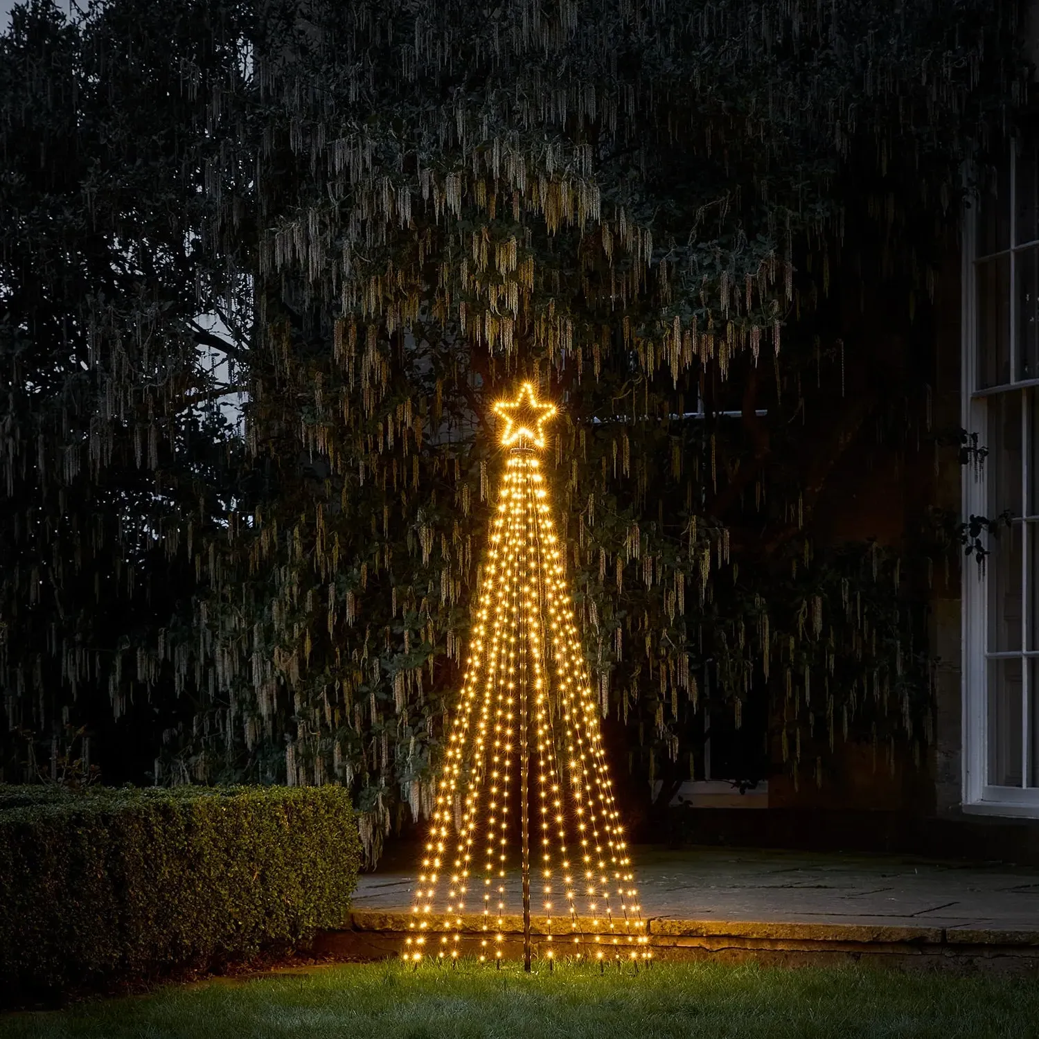 1.8m Micro LED Christmas Tree with Star - Warm White product