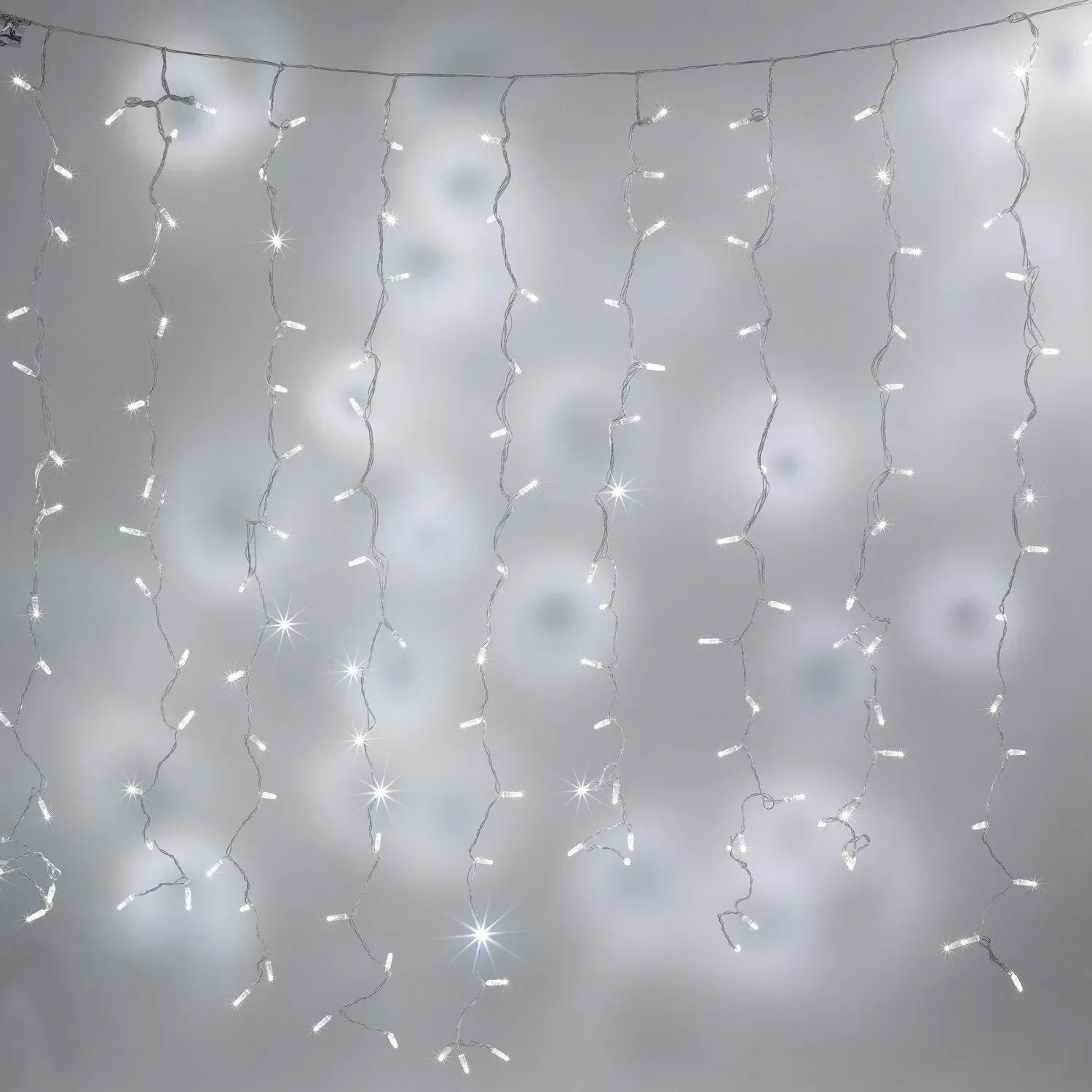 2m x 2m Curtain Lights Connectable - White product