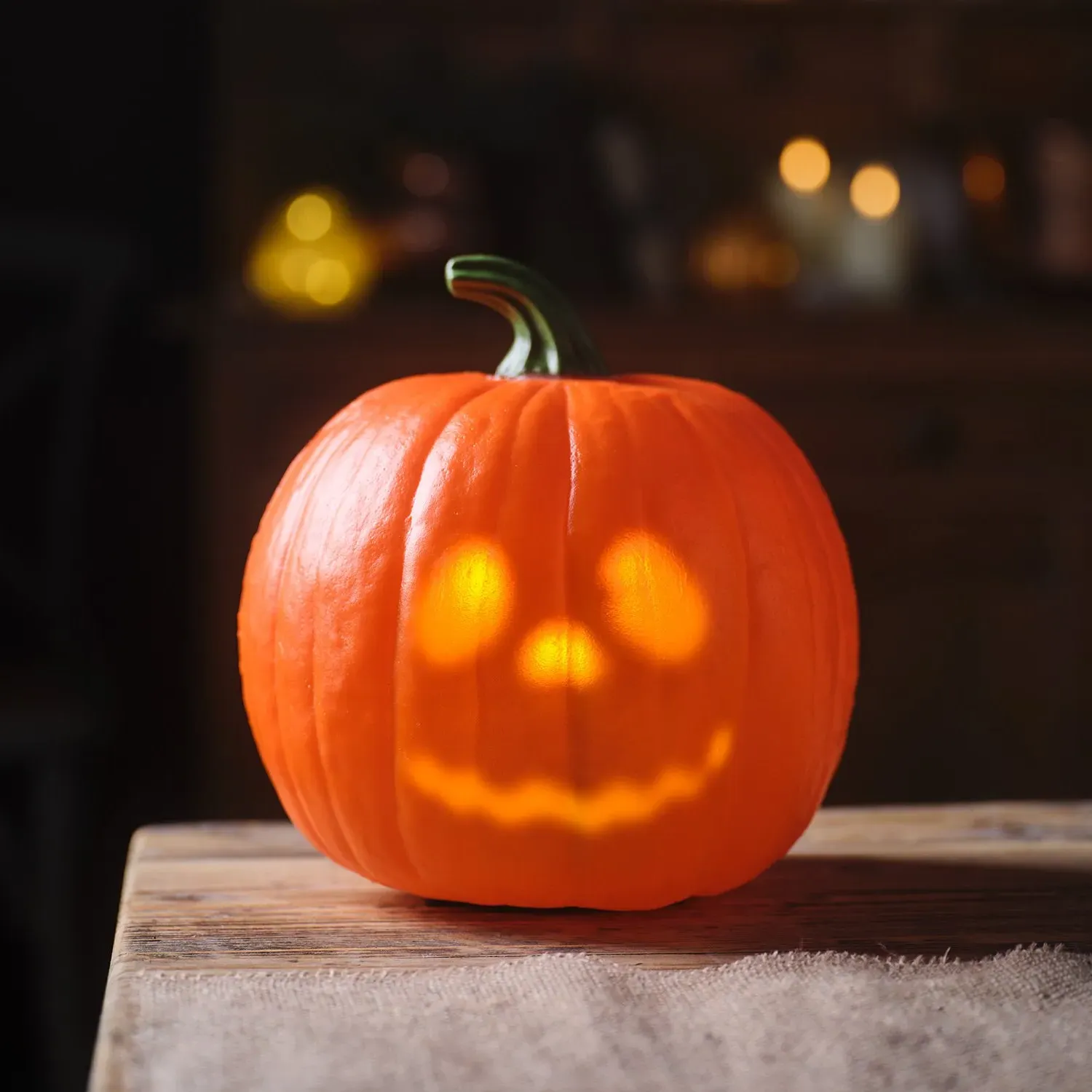 Animated Talking Pumpkin Light Up Halloween Decoration product