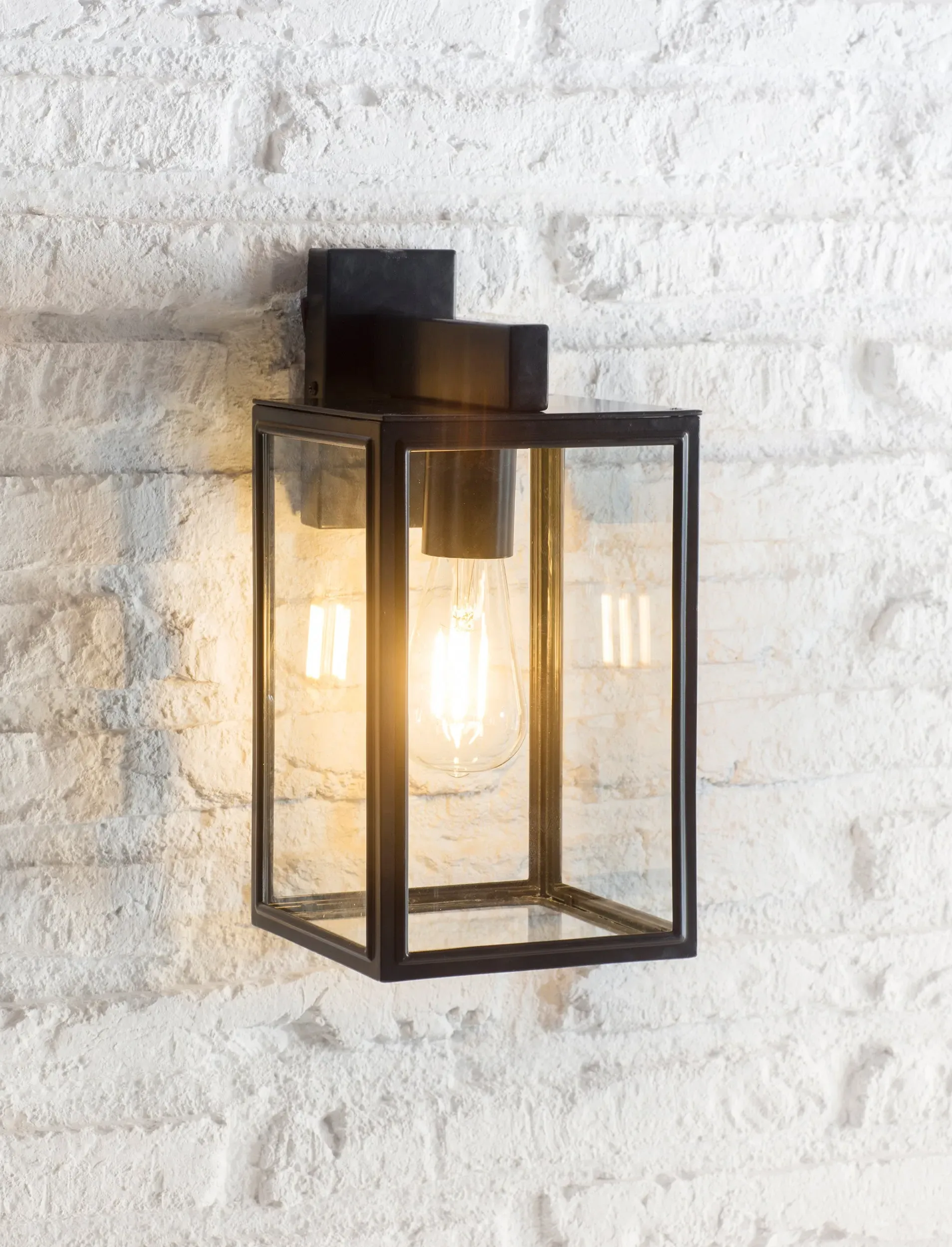 Belgrave Carriage Wall Light - Carbon, Powder Coated Steel product