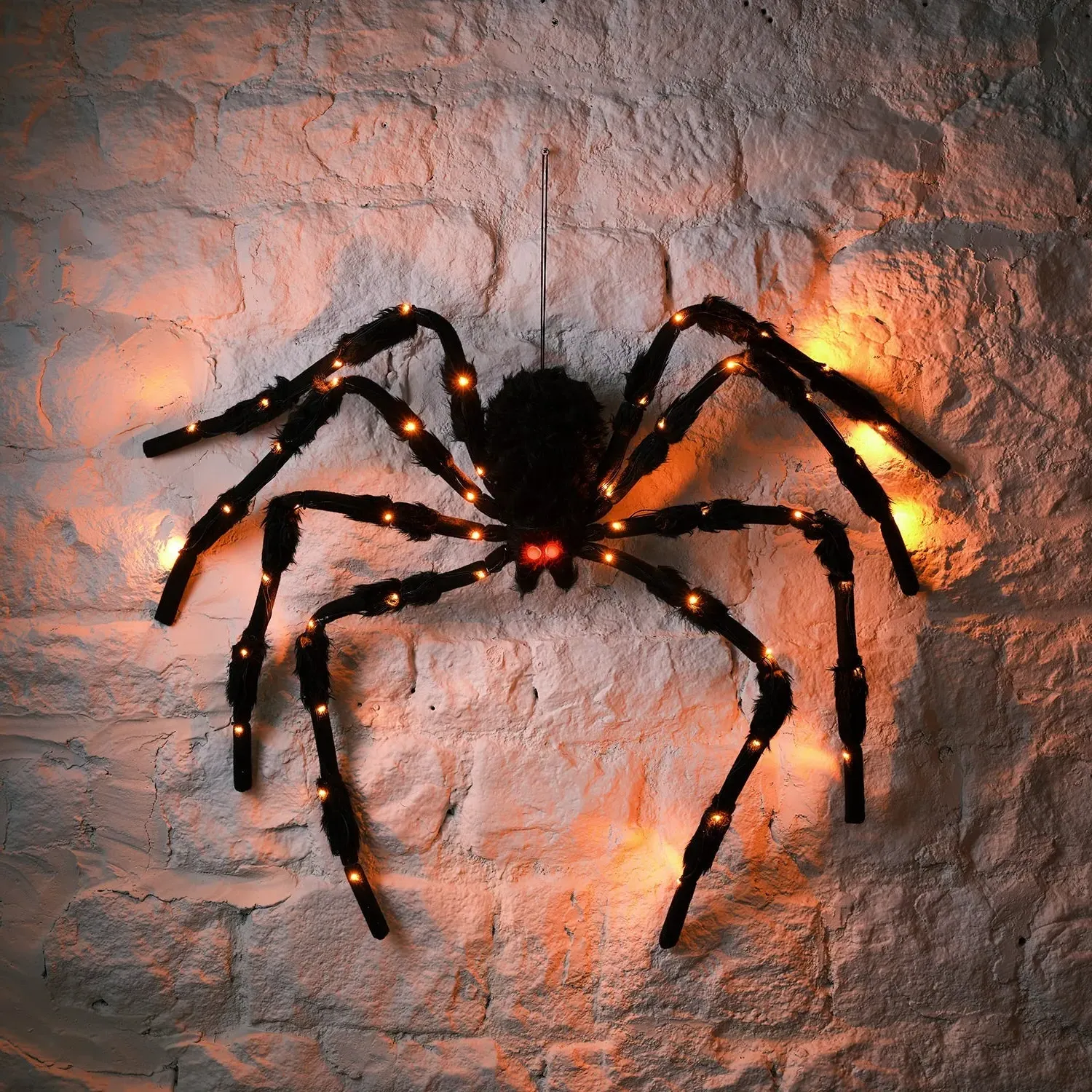 Buzz the Spider LED Halloween Decoration - 150cm alternate view