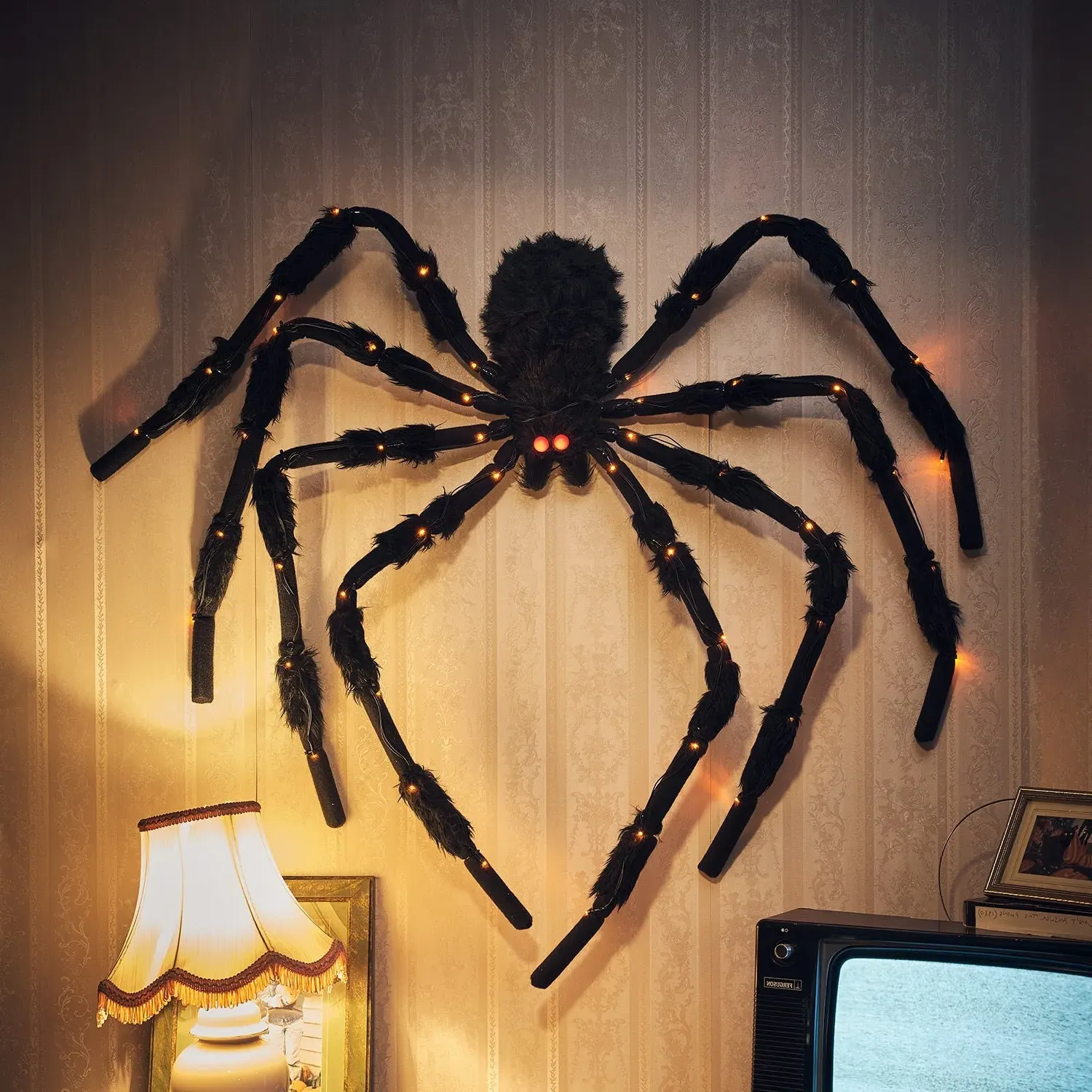 Buzz the Spider LED Halloween Decoration - 150cm product