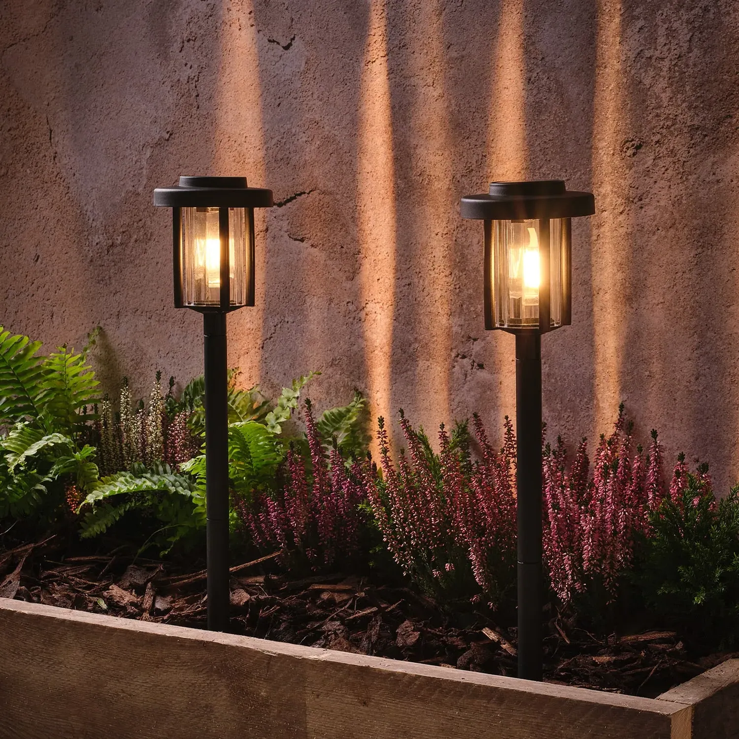 Dartmoor Filament Solar Stake Lights (Set of 2) - Warm White product