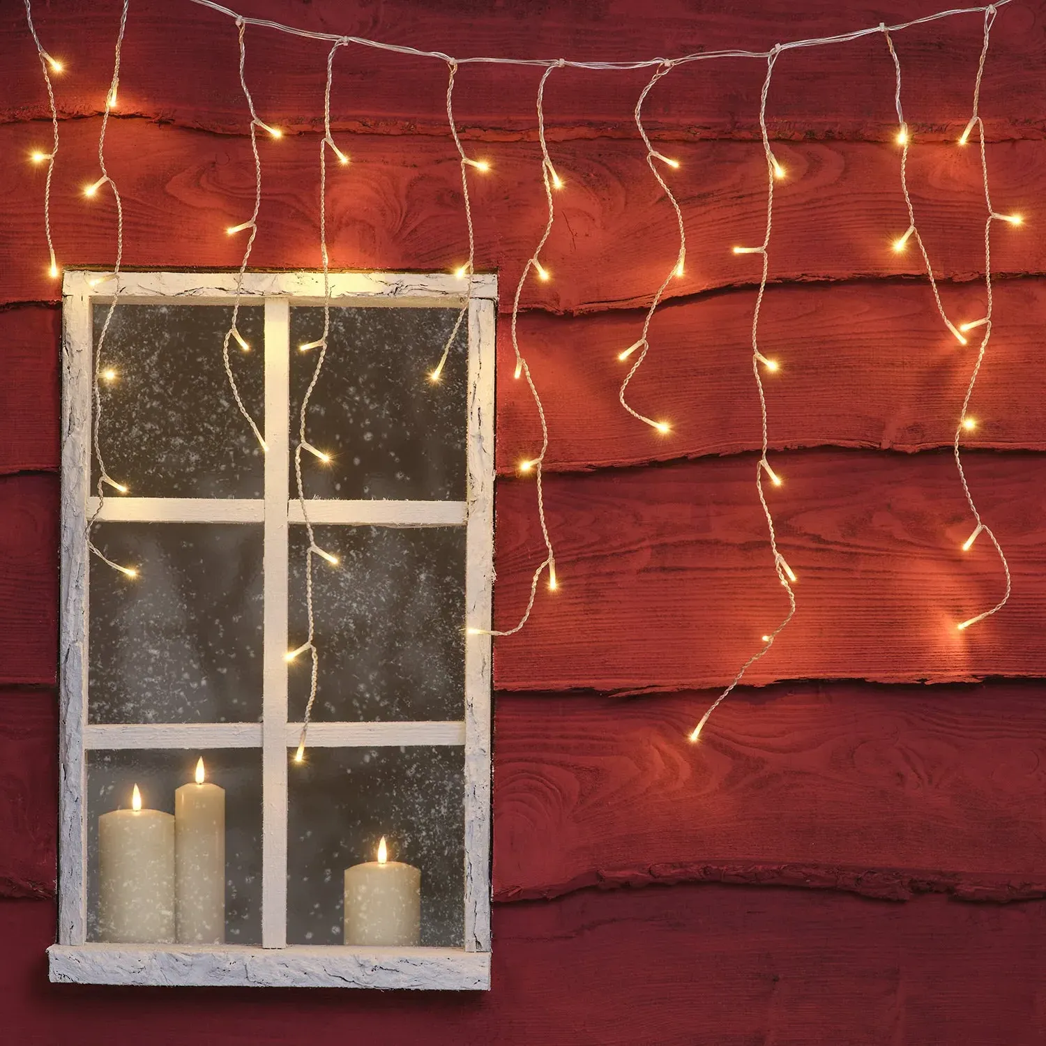 Essential Connect Icicle Lights - Warm White product