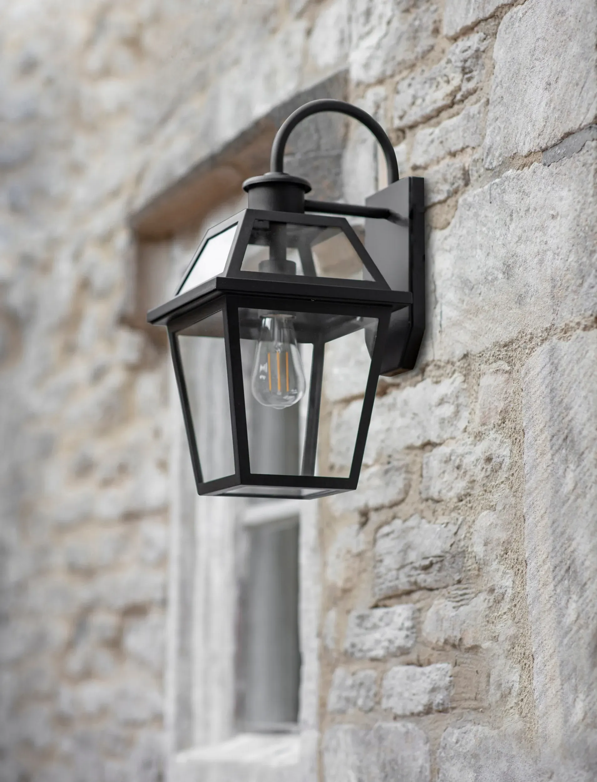 Harrow Wall Light - Black, Iron product