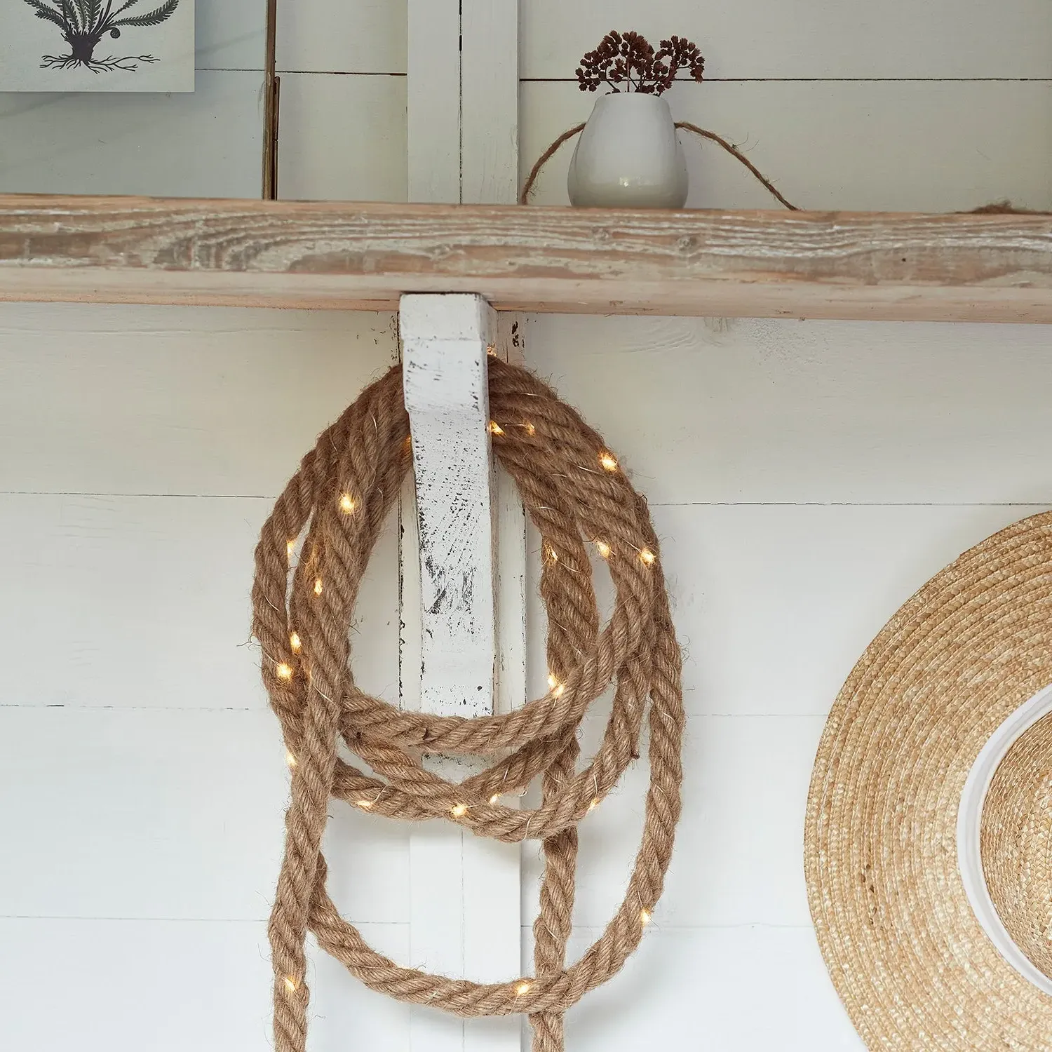 Micro Light String - Warm White, Rope alternate view
