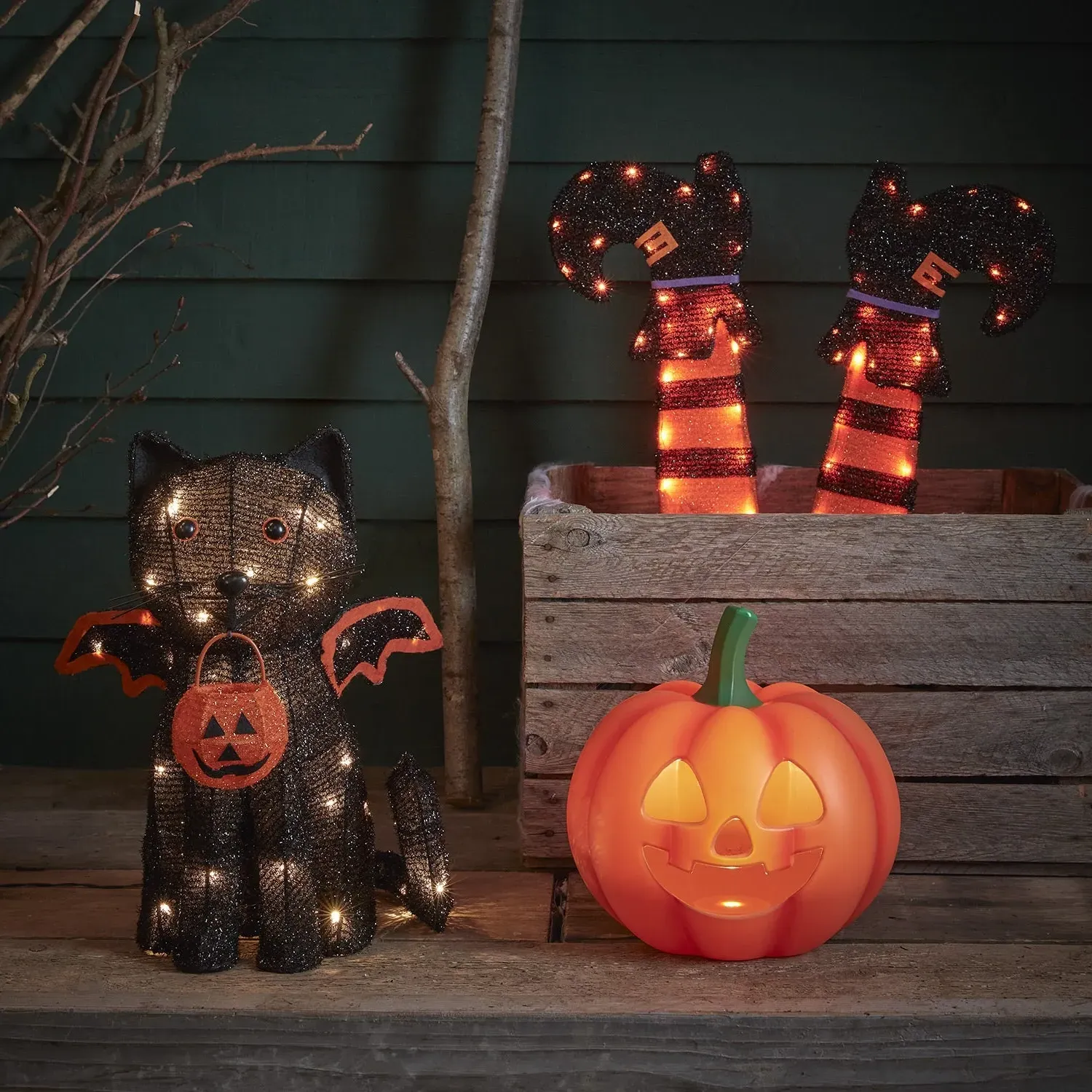 Outdoor Halloween Decoration Bundle - Battery Powered product
