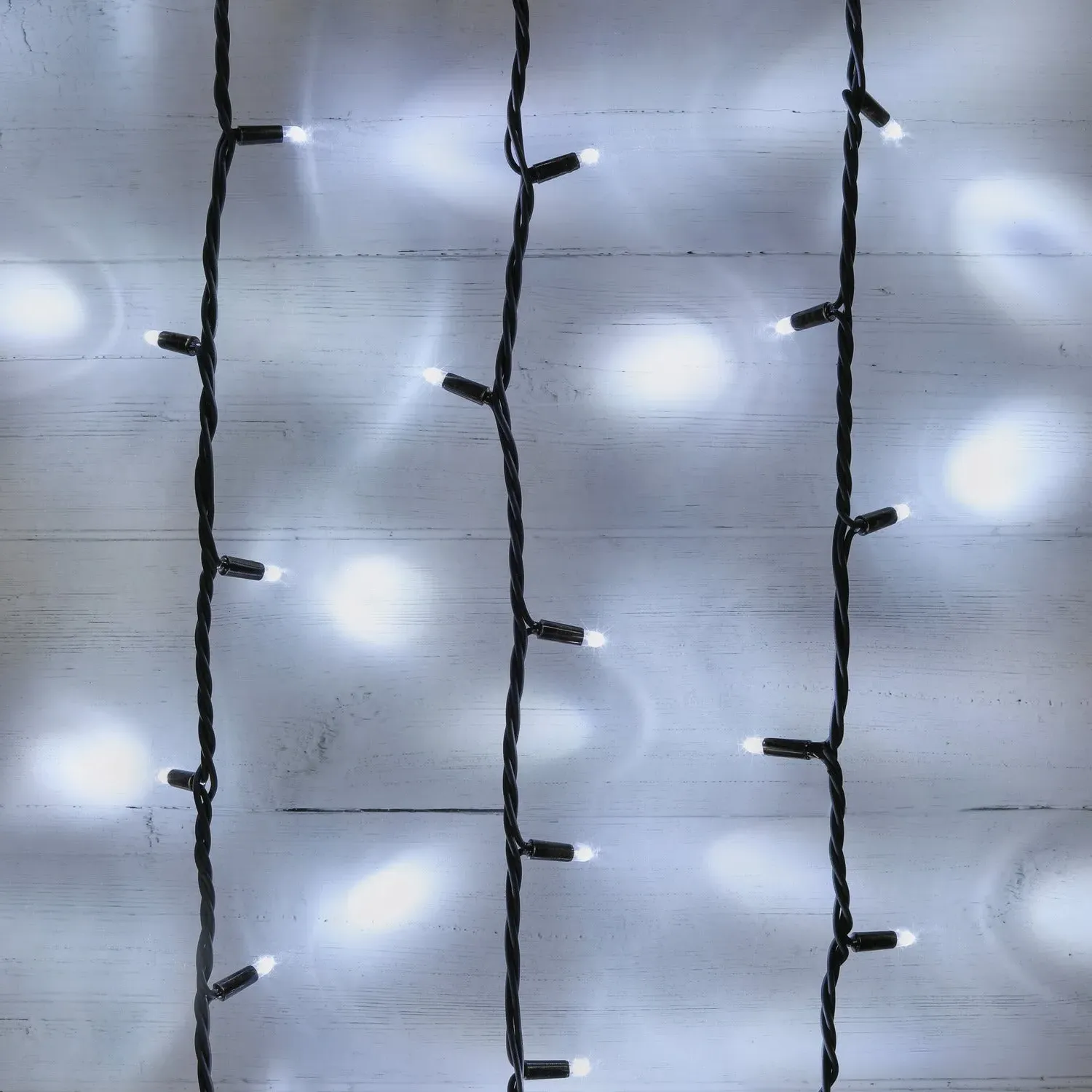 Plus Connect 5m Connectable Fairy Lights - White, Black Cable product