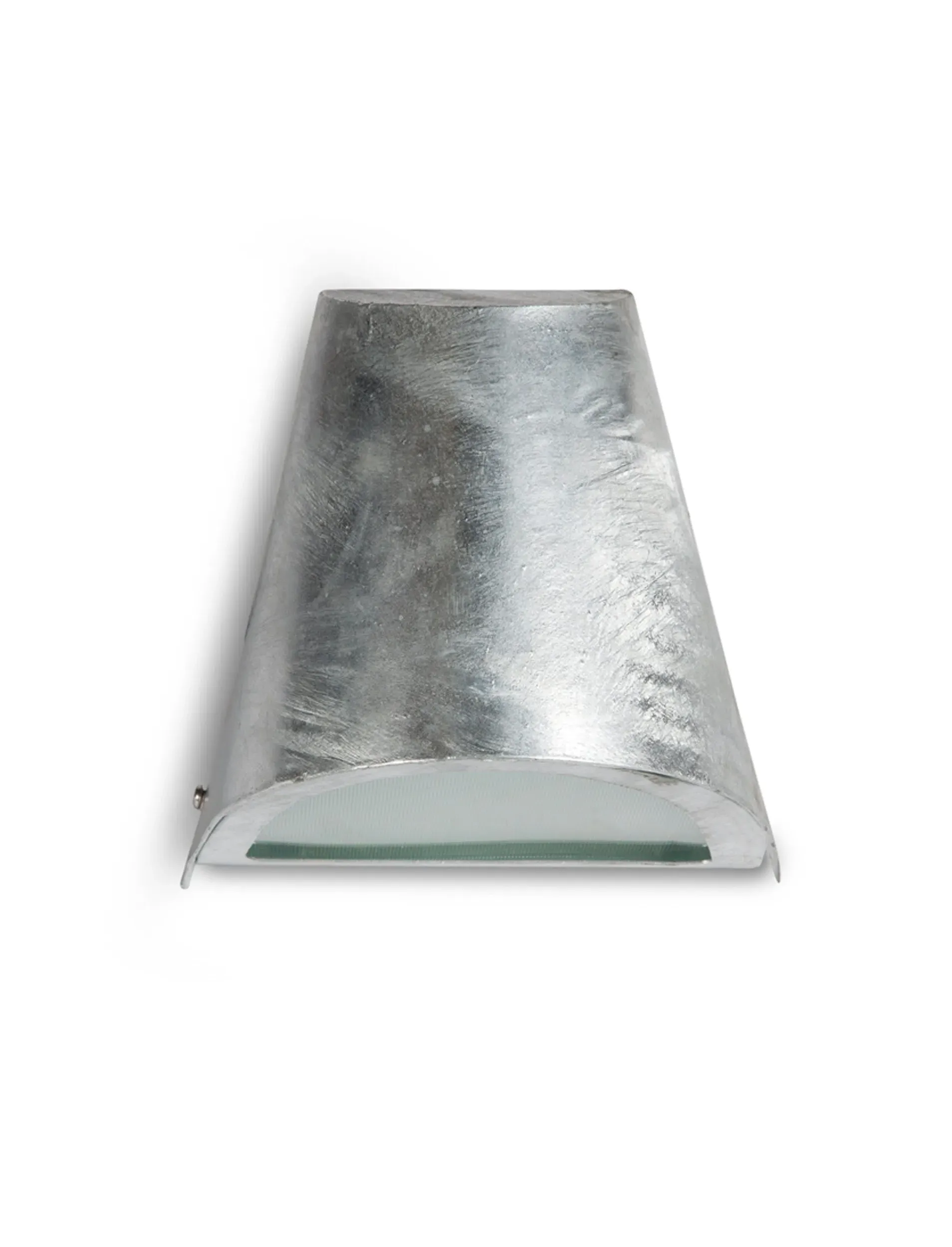 St Ives Funnel Outdoor Wall Light - Galvanised Steel alternate view