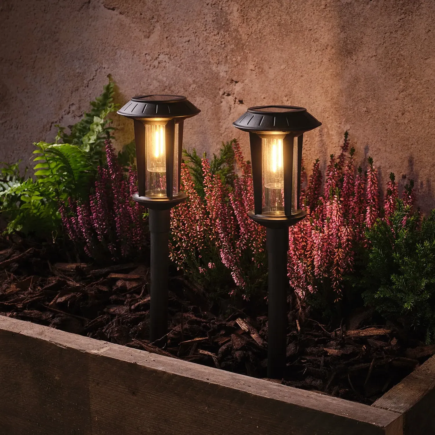Syon Solar Stake Lights Set of 2 - Warm White product