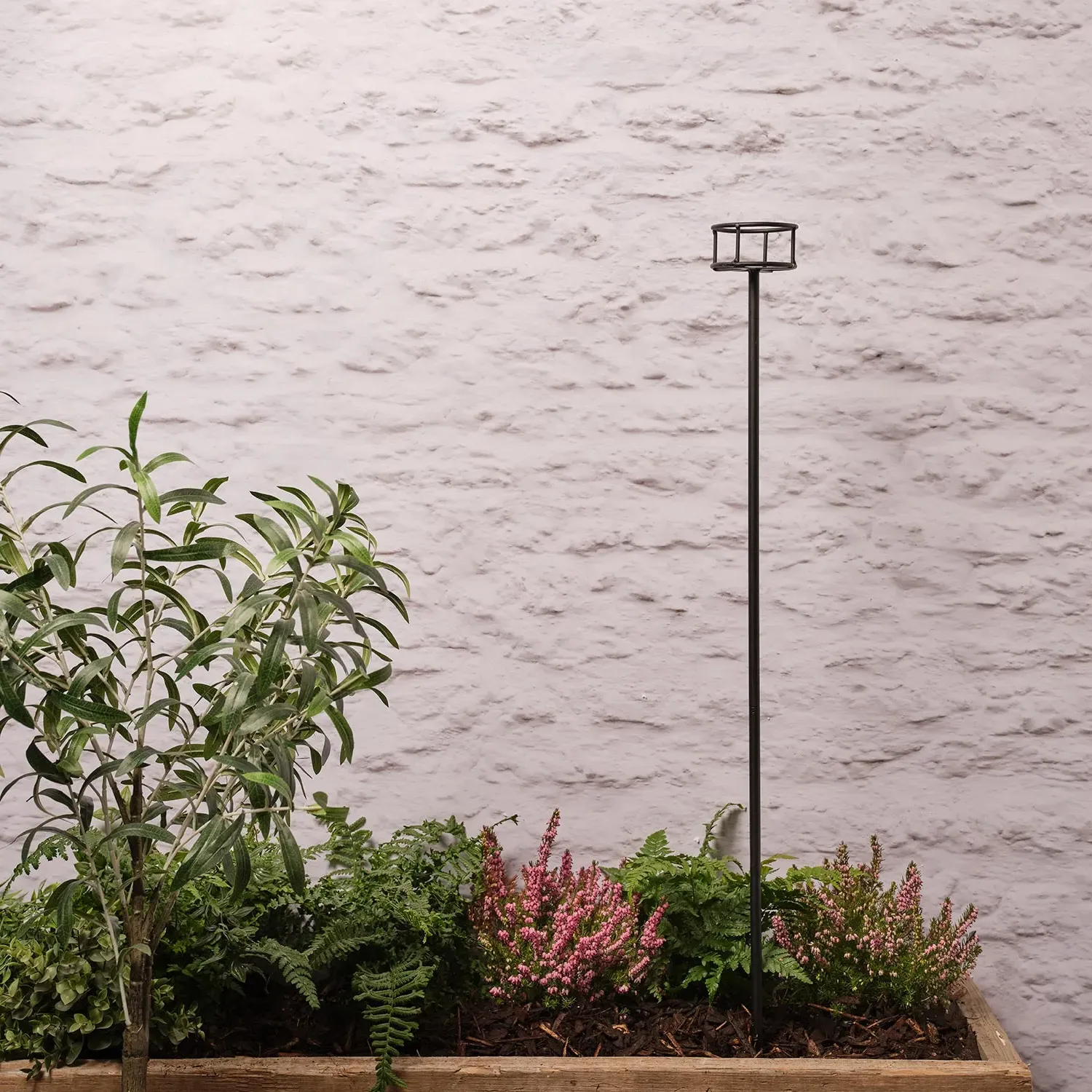 TruGlow Adjustable Outdoor Candle Stake - Black, Metal product