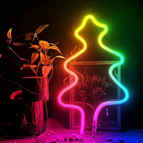 Twinkly Flex 2m Smart LED Neon Light - Multi Coloured alternate view