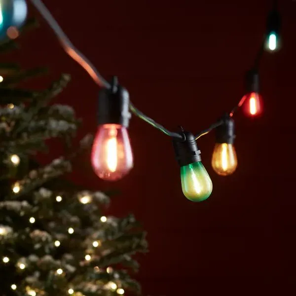 Ultimate Connect 80m Connectable Festoon Lights - Multi Coloured alternate view