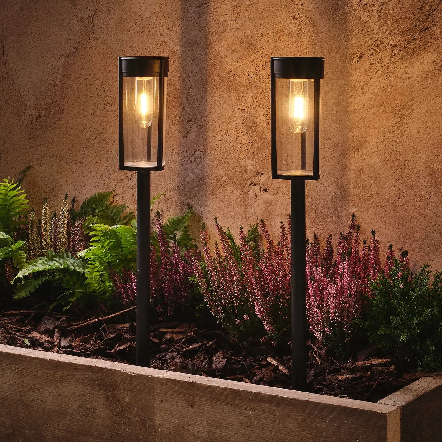 Woburn Solar Stake Lights Set of 2 - Warm White product
