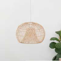 SolNest Rattan Pendant Ceiling Light - Natural alternate view