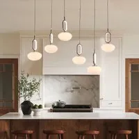 Linear Pendant Light with Tri-Colour LED - Grey alternate view