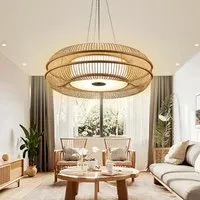 Cella Bamboo Pendant Ceiling Light - Natural, Bamboo alternate view