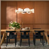 Wave-Line LED Pendant Light - Gold, Metal alternate view