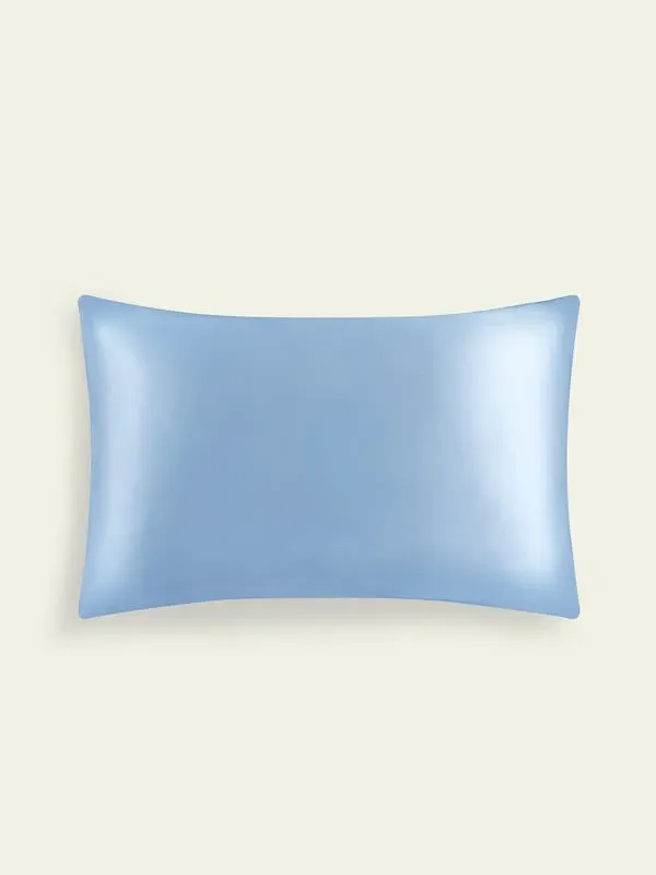 19 Momme King Size Silk Pillowcase - Ice Blue product