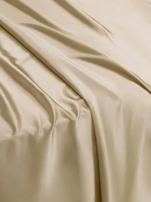 Essential Silk Charmeuse Single Flat Sheet - Taupe alternate view