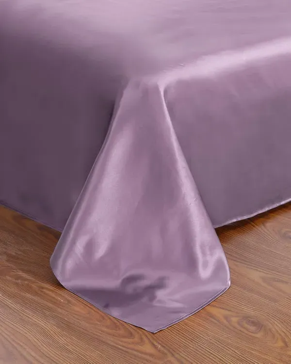 Lilysilk Single Silk Flat Sheet - Lavender alternate view