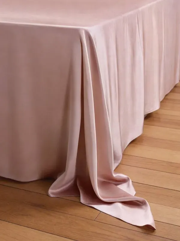 LILYSILK YING Double Flat Sheet - Rosy Pink, Silk Charmeuse alternate view