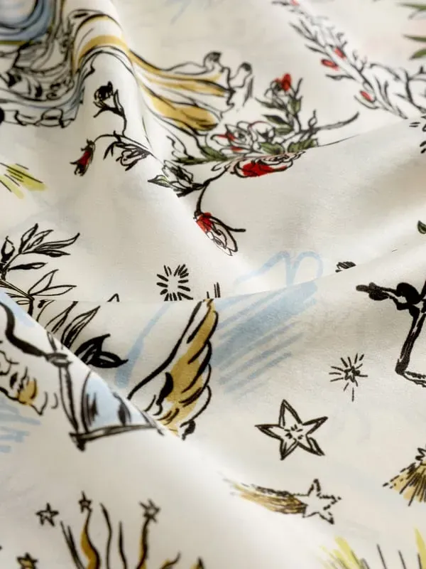 Luxury Libra Square Pillowcase - Silk alternate view