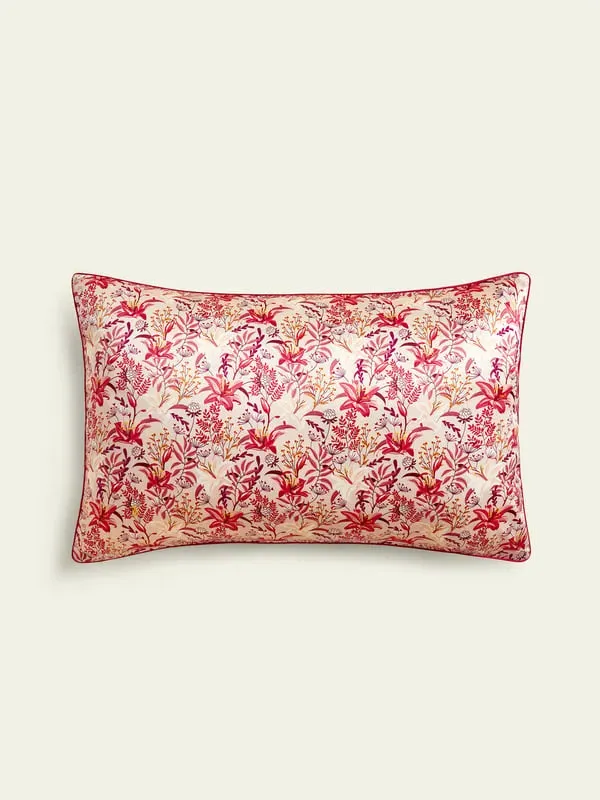 Mulberry Silk Pillowcase & Scrunchie Set - Pink Floral product