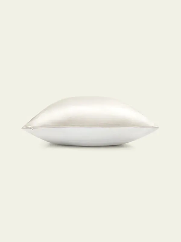 Sensa-Duo Pillowcase - Natural White, Silk & Cotton alternate view