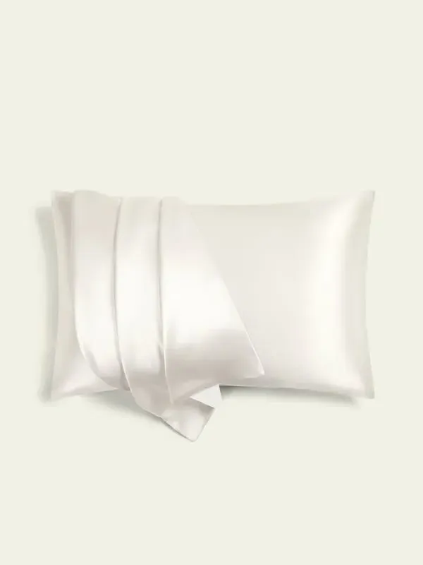 Sensa-Duo Pillowcase - Natural White, Silk & Cotton product