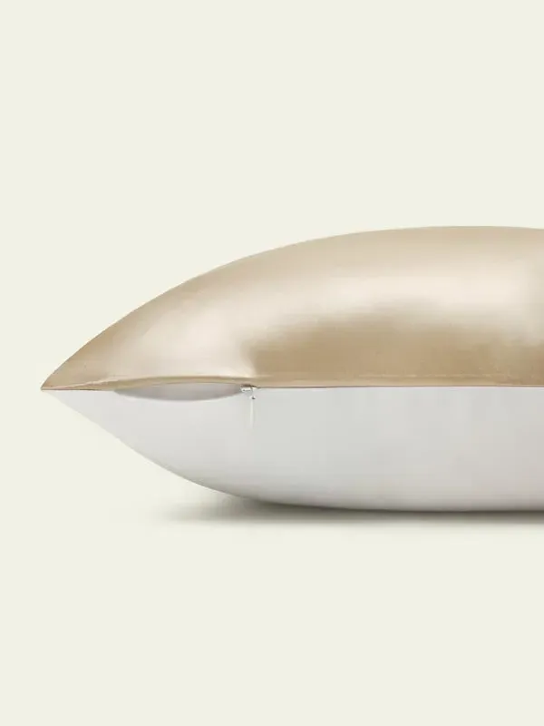 Sensa-Duo Silk Cotton Pillowcase - Gravel Gold alternate view