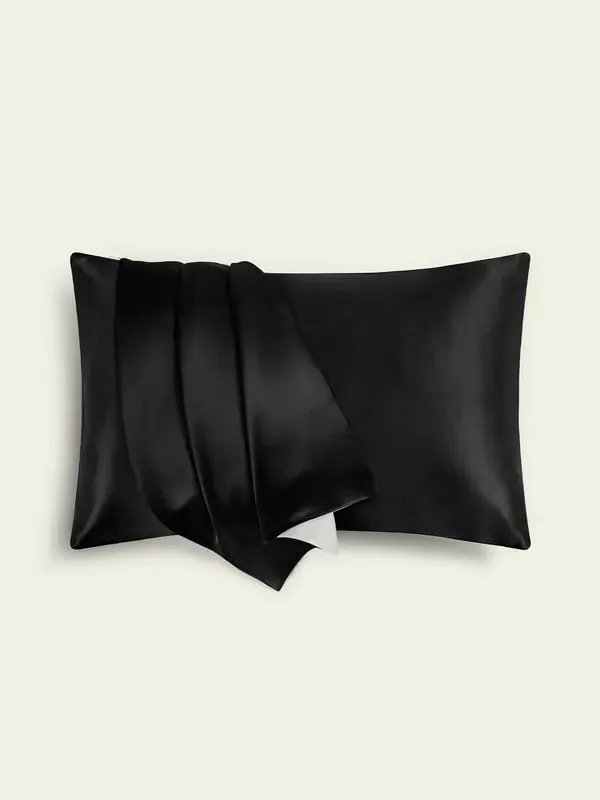 Sensa-Duo Standard Pillowcase - Black, Silk Cotton product